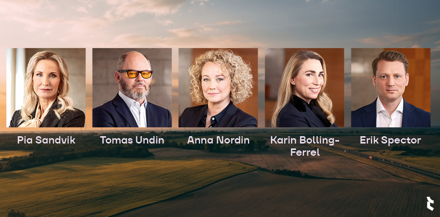 Pia Sandvik, Tomas Undin, Anna Nordin, Karin Bolling-Ferrel- Erik Spector